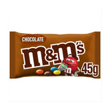 M&M's colourful milk chocolate candies in a bag, UK version