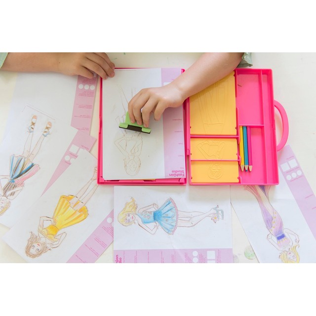Great Gizmos KidzMaker Fashion Design Portfolio Studio Kit 27.5x20x5.5cm, UK version