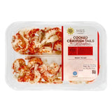 M&S cooked crayfish tails 120g, imported from the UK