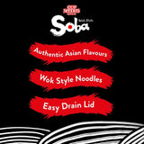 Nissin Soba chilli instant noodles pot, UK version