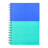 Sainsburys Home A5 Essentials Blue  Green Notebook
