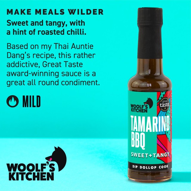 Woolf's Kitchen Tamarind BBQ sauce, UK version