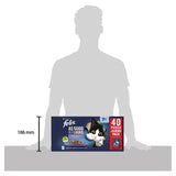 Felix Senior 7+ Mixed in Jelly cat food 40 x 85g - British product