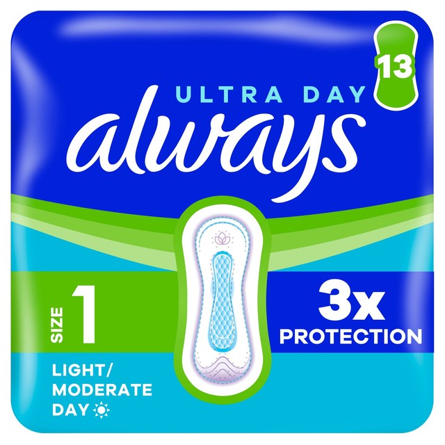 Always Ultra Normal sanitary towels Size 1 - British product