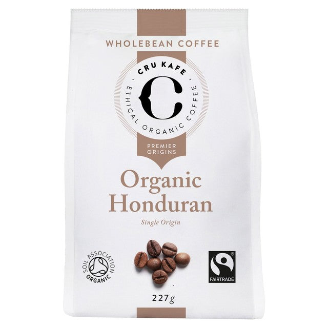 Cru Kafe Honduran coffee beans 227g - British product