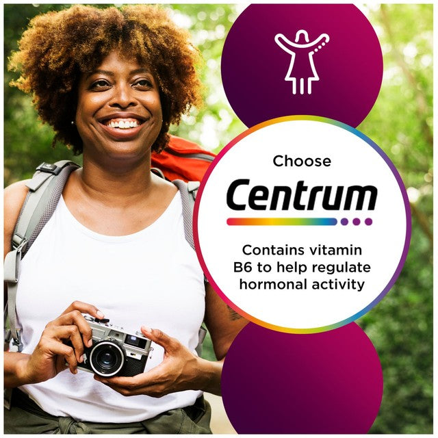 Centrum Women 50+ multivitamin tablets 30 tablets - British product