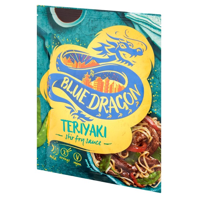 Blue Dragon teriyaki stir fry sauce 120g - British product