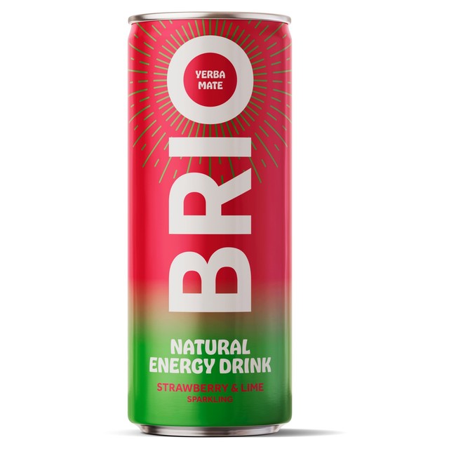 Brio Strawberry Energy Drink 250ml - British product