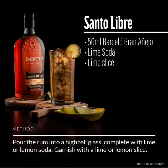 Barcelo Gran Anejo rum 70cl - British product