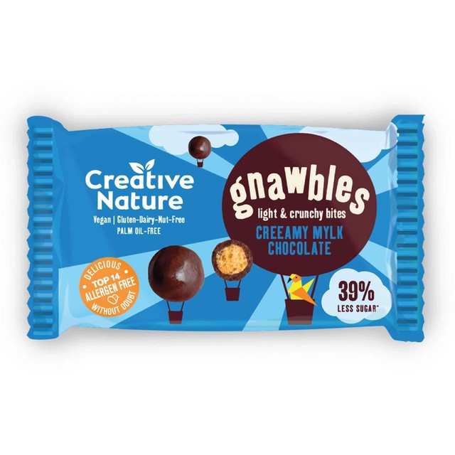 Creative Nature Creeamy Milk Chocolate cereal balls 30g - British product