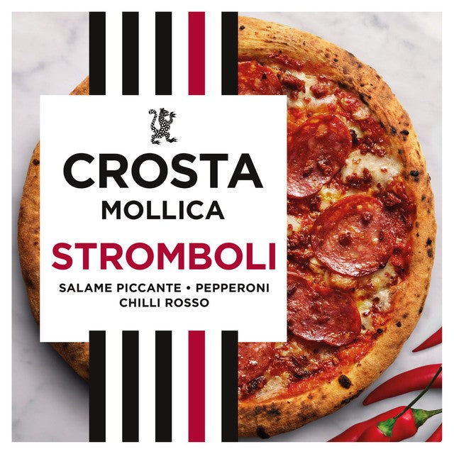Crosta & Mollica pepperoni salami pizza 447g - British product