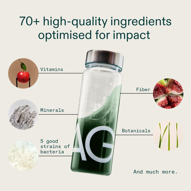AG1 drink shaker 16 oz Tritan bottle - British product