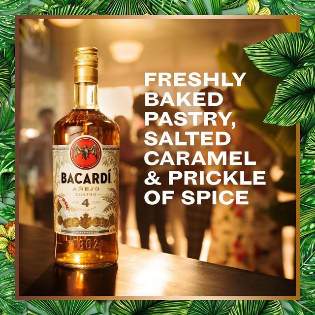 Bacardi Añejo 4 Year Old rum 70cl - British product