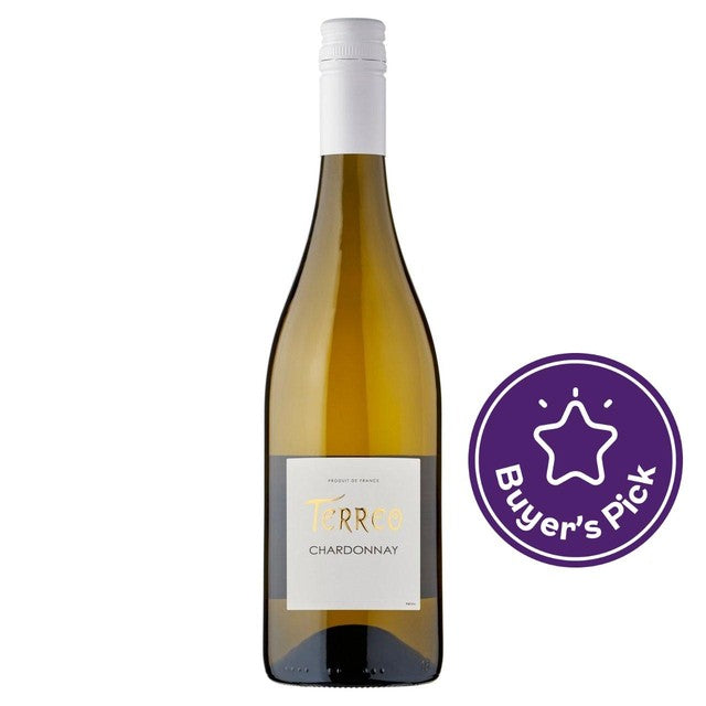 Terreo Chardonnay white wine 75cl (British brand)