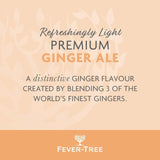 Fever-Tree Refreshingly Light Ginger Ale 8x150ml cans - British product