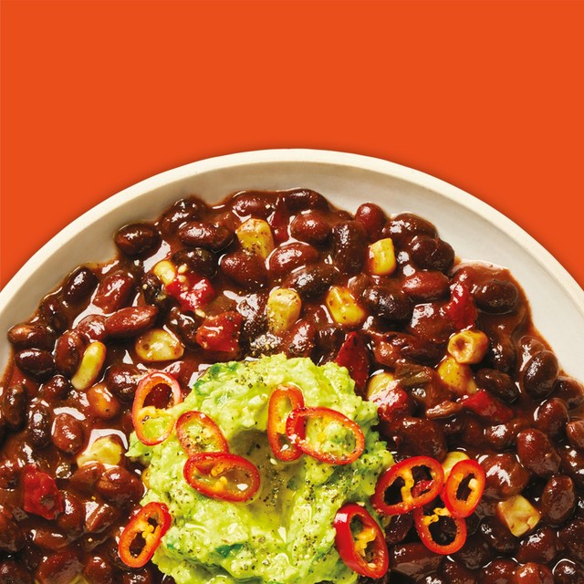 Jamie Oliver Barbecoa Beans smoky chilli bean side, imported from the UK