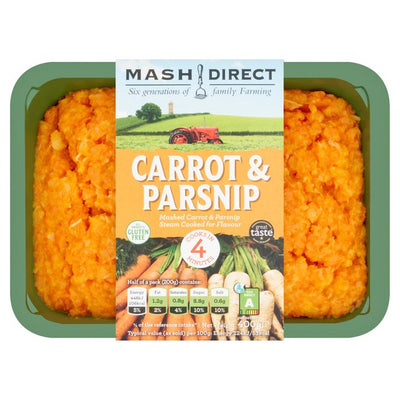 Mash Direct Carrot & Parsnip Mash Ready Meal 400g