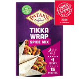 Pataks tikka wrap spice mix jar, imported from the UK
