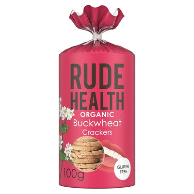 M&S Rude Health Buckwheat Crackers Organic Savoury Crispbreads 100g- Buy online at McGrocer