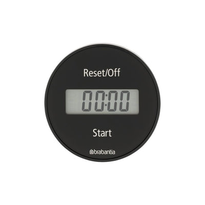 M&S Brabantia Magnetic Kitchen Timer Dark Grey Digital Timer- Buy online at McGrocer