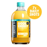 Unrooted Mighty Ginger, Chilli & Baobab health shots 420ml (British brand)