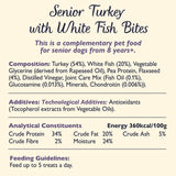 Lily's Kitchen Senior Dog Treats with turkey and white fish 70g, UK version