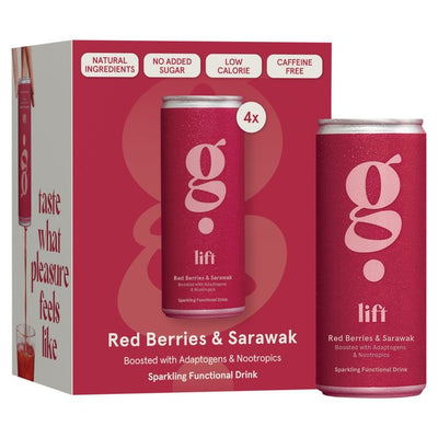 G Spot G Spot Lift Red Berries Sarawak Pepper Sparkling Water 250ml