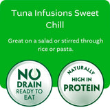 John West sweet chilli and jalapeño marinade tuna flakes 80g, UK version