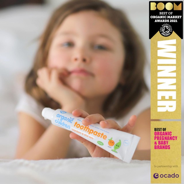 Green People Children's Toothpaste 50ml, imported from the UK