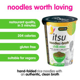 Itsu chilli miso instant noodles pot 64g, UK version