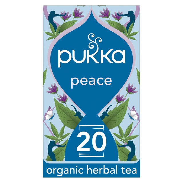 Pukka Herbs chamomile herbal tea bags 20 bags, imported from the UK