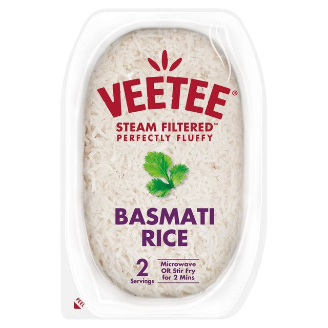Veetee Basmati microwave rice tray 280g (British brand)