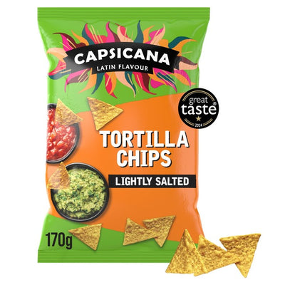 M&S Capsicana Mexican Lightly Salted Tortilla Chips 170g - اشترِ عبر الإنترنت من McGrocer