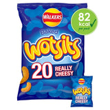 Walkers Wotsits Really Cheesy corn snacks 20x16.5g multipack (British brand)