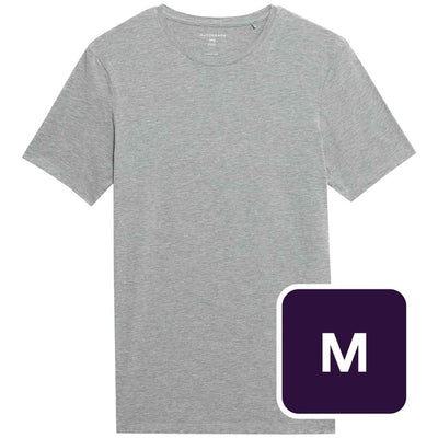 M&S M&S Autograph Supima Cotton Blend Men's T-Shirt Vest Grey Marl M- Buy online at McGrocer