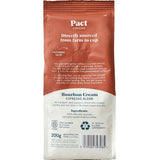 Pact Coffee Bourbon Cream Espresso Ground Coffee 200g, imported from the UK