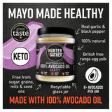 Hunter & Gather garlic avocado oil mayonnaise 175g, UK version