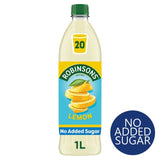 Robinsons lemon squash 1L bottle, imported from the UK