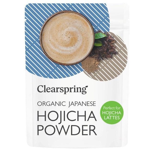 Clearspring Organic Hojicha Powder Japanese roasted green tea (British brand)