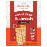 Absolutely Gluten Free flatbreads original 150g - British product