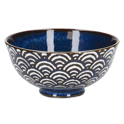 Mikasa Satori Porcelain Miso Wave Servierschale