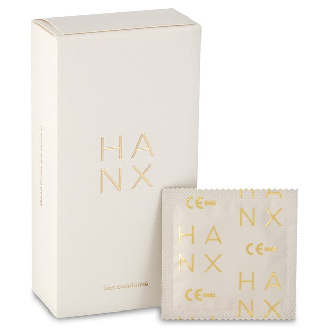HANX Ultra Thin Vegan Condoms 10 Pack, UK version