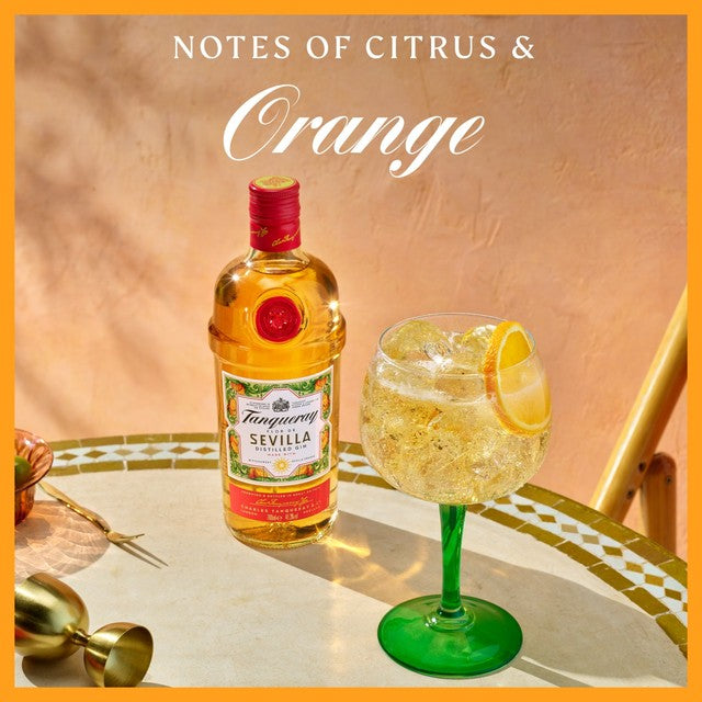 Tanqueray Flor de Sevilla flavoured gin 70cl (British brand)