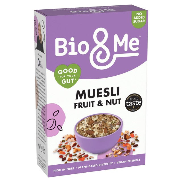 Bio & Me Fruit and Nut Muesli 450g - British product