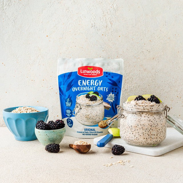 Linwoods overnight oats Original Energy 300g, UK version