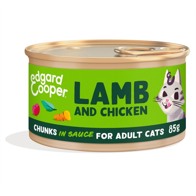 Edgard & Cooper adult cat chunks in sauce 24x85g - British product