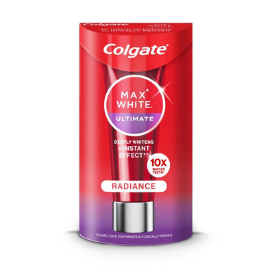 M&S Colgate Max White Ultimate Radiance At Home Teeth Whitening Toothpaste Mint 75ml- اشترِ عبر الإنترنت من McGrocer