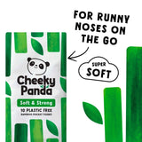 Cheeky Panda bamboo pocket tissue 10 pack - British product