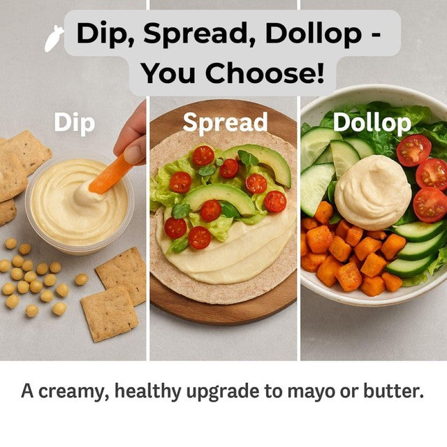 The Happy Pear hummus with wholegrain oat crackers 100g (British brand)