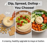 The Happy Pear hummus with wholegrain oat crackers 100g (British brand)